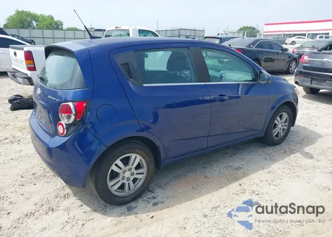 2014 Chevrolet Sonic Lt Auto z USA, uszkodzony, nr VIN 1G1JC6SG3E4147561